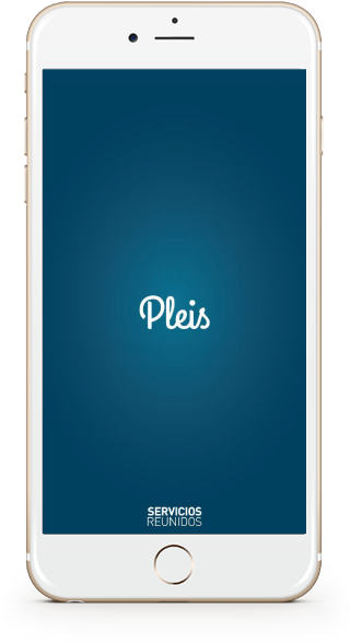 Splash screen Pleis App